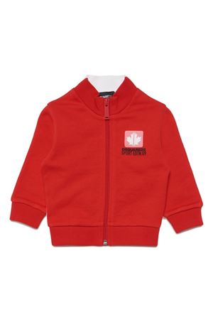 Felpa In Cotone Rosso DSQUARED KIDS | DQ2215D009BDQ414